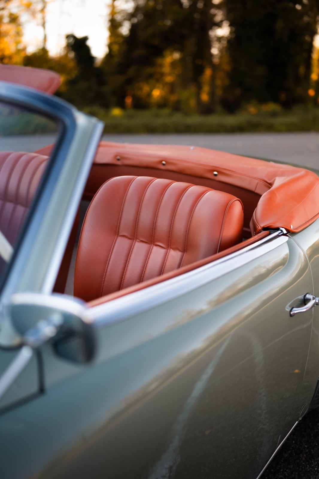 Mercedes-Benz 190 SL verte de collection